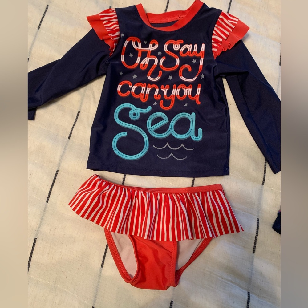 Bathing suits- toddler girl 2T